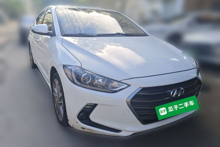 Used Hyundai Elantra (6th Generation / Lingdong) 2016 1.6L Automatic ZhiXuan – Elite Version Front Right 45 Deg