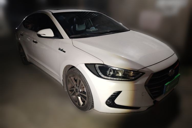 Used Hyundai Elantra (6th Generation / Lingdong) 2016 1.6L Automatic ZhiXuan – Elite Version Front Right 45 Deg