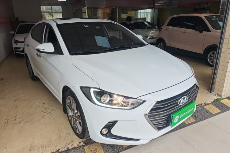Used Hyundai Elantra (6th Generation / Lingdong) 2016 1.6L Automatic ZhiXuan – Elite Version Front Right 45 Deg