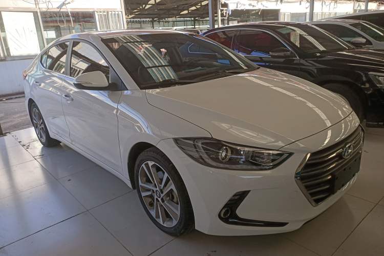 Used Hyundai Elantra (6th Generation / Lingdong) 2016 1.6L Automatic ZhiXuan – Elite Version Front Right 45 Deg