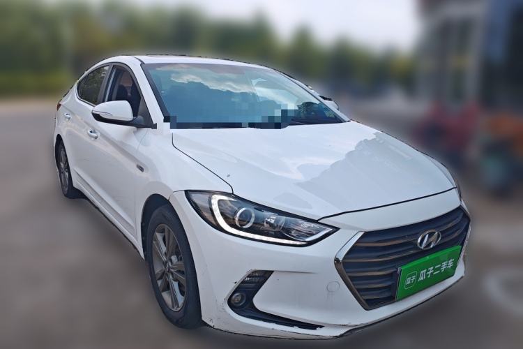 Used Hyundai Elantra (6th Generation / Lingdong) 2016 1.4T Dual-Clutch Xuan Dong · Dynamic Version Front Right 45 Deg