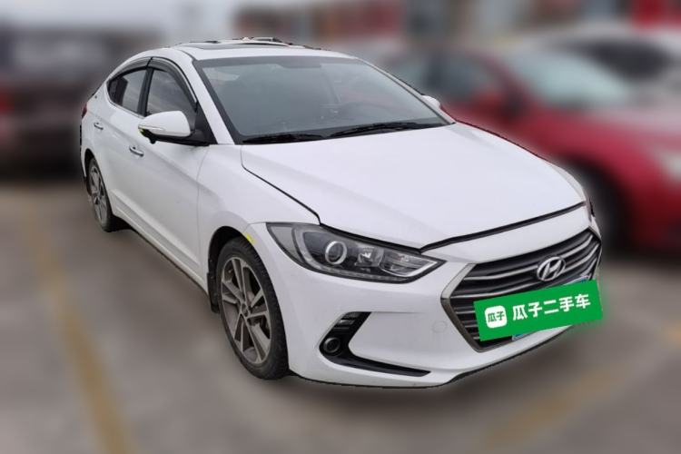 Used Hyundai Elantra (6th Generation / Lingdong) 2016 1.6L Automatic ZhiXuan – Elite Version Front Right 45 Deg
