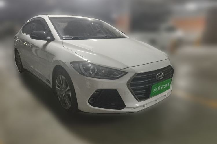 Used Hyundai Elantra (6th Generation / Lingdong) 2016 1.6L Automatic ZhiXuan – Elite Version Front Right 45 Deg