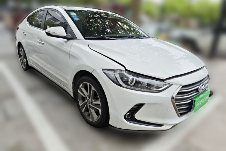 Used Hyundai Elantra (6th Generation / Lingdong) 2016 1.6L Automatic ZhiXuan – Elite Version Front Right 45 Deg