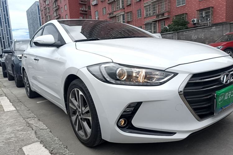 Used Hyundai Elantra (6th Generation / Lingdong) 2016 1.6L Automatic ZhiXuan – Elite Version Front Right 45 Deg