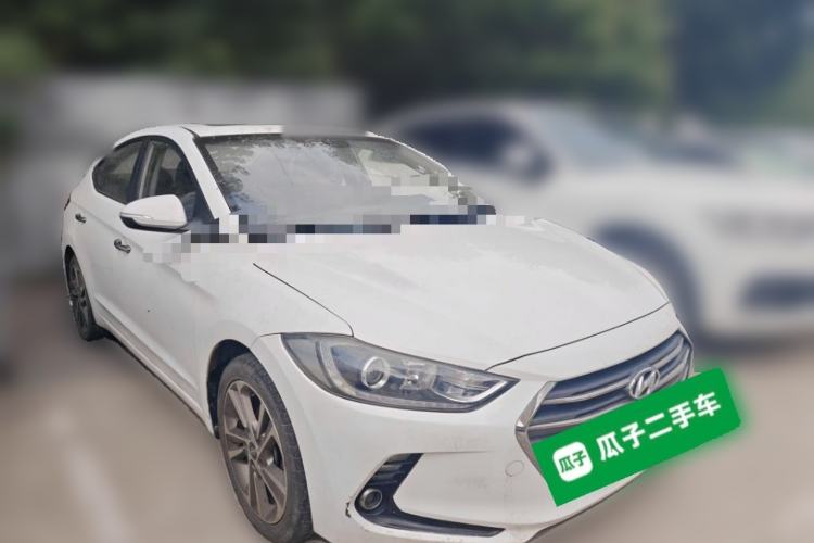 Used Hyundai Elantra (6th Generation / Lingdong) 2016 1.6L Automatic ZhiXuan – Elite Version Front Right 45 Deg