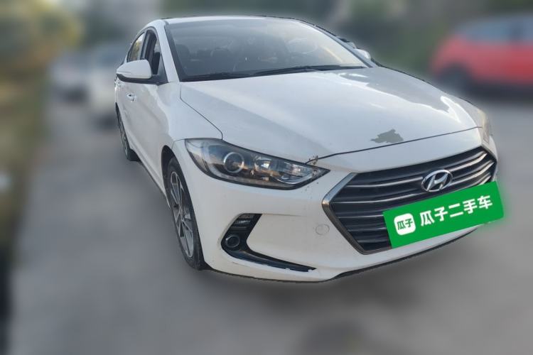 Used Hyundai Elantra (6th Generation / Lingdong) 2016 1.6L Automatic ZhiXuan – Elite Version Front Right 45 Deg