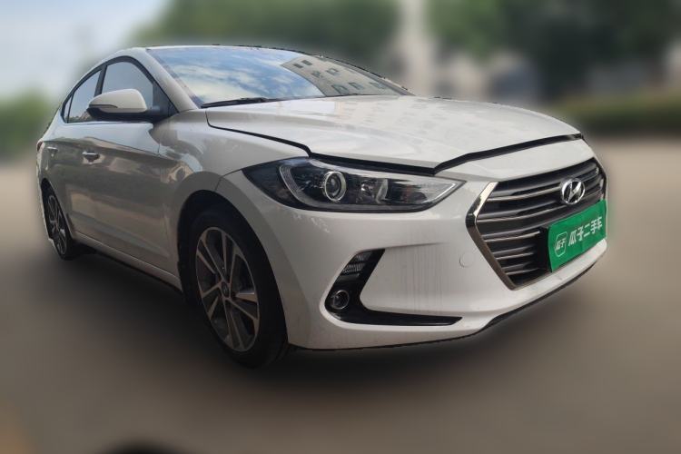 Used Hyundai Elantra (6th Generation / Lingdong) 2016 1.6L Automatic ZhiXuan – Elite Version Front Right 45 Deg