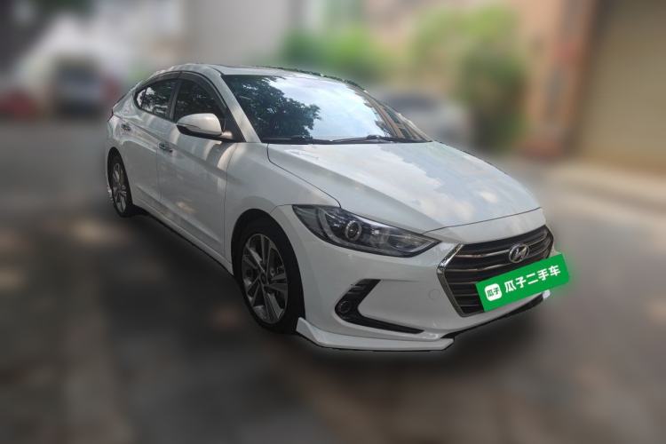 Used Hyundai Elantra (6th Generation / Lingdong) 2016 1.6L Automatic ZhiXuan – Elite Version Front Right 45 Deg