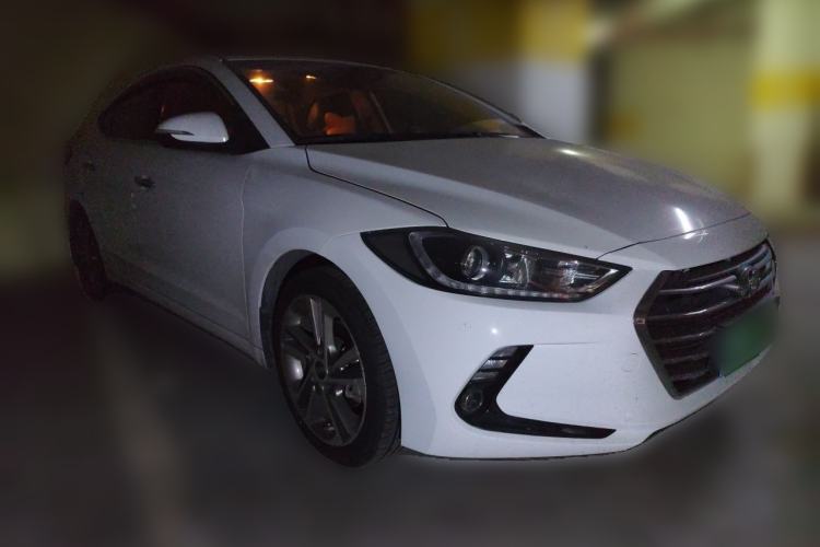 Used Hyundai Elantra (6th Generation / Lingdong) 2016 1.6L Automatic ZhiXuan – Elite Version Front Right 45 Deg