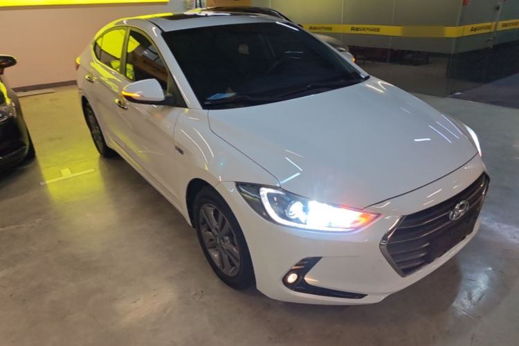 Used Hyundai Elantra (6th Generation / Lingdong) 2016 1.4T Dual-Clutch Xuan Dong · Dynamic Version Front Right 45 Deg