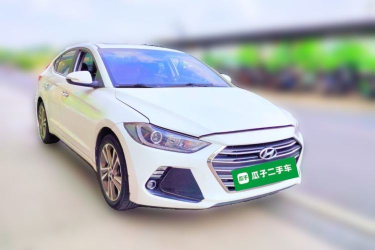 Used Hyundai Elantra (6th Generation / Lingdong) 2016 1.6L Automatic ZhiXuan – Elite Version Front Right 45 Deg