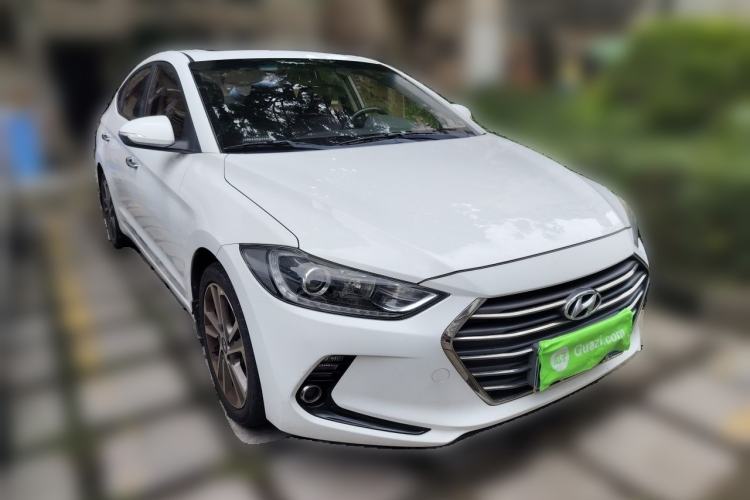 Used Hyundai Elantra (6th Generation / Lingdong) 2016 1.6L Automatic ZhiXuan – Elite Version Front Right 45 Deg