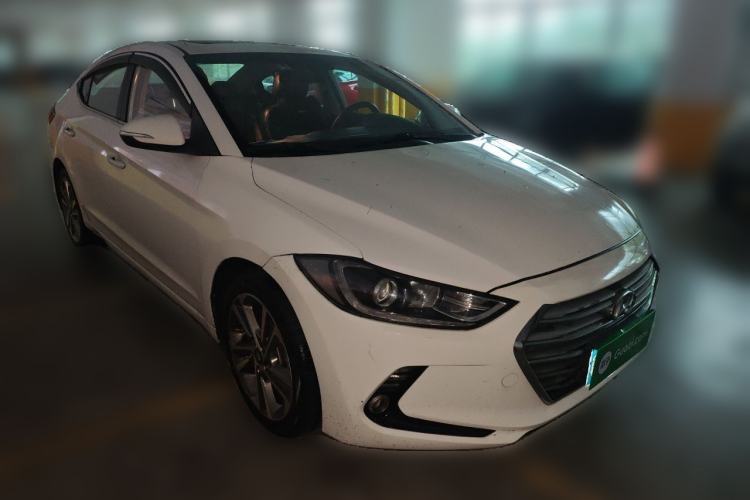 Used Hyundai Elantra (6th Generation / Lingdong) 2016 1.6L Automatic ZhiXuan – Elite Version Front Right 45 Deg