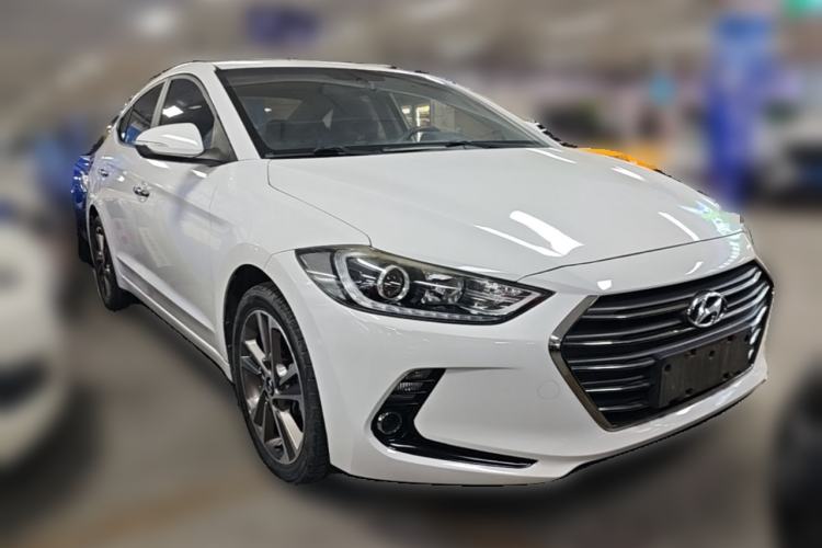 Used Hyundai Elantra (6th Generation / Lingdong) 2016 1.6L Automatic ZhiXuan – Elite Version Front Right 45 Deg