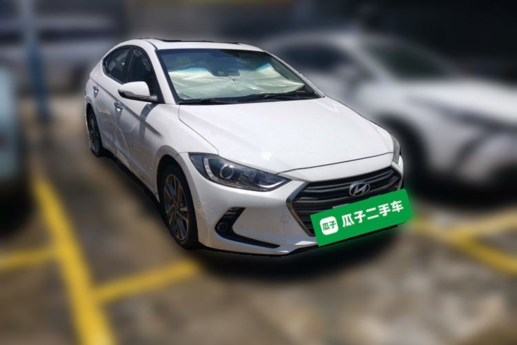 Used Hyundai Elantra (6th Generation / Lingdong) 2016 1.6L Automatic ZhiXuan – Elite Version Front Right 45 Deg