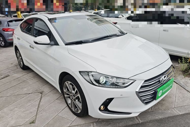 Used Hyundai Elantra (6th Generation / Lingdong) 2016 1.6L Automatic ZhiXuan · Luxury Version Front Right 45 Deg