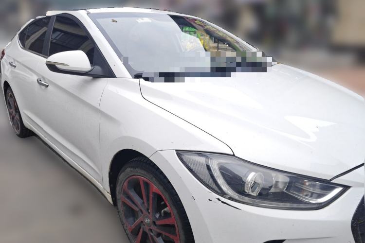 Used Hyundai Elantra (6th Generation / Lingdong) 2016 1.6L Automatic ZhiXuan – Elite Version Front Right 45 Deg