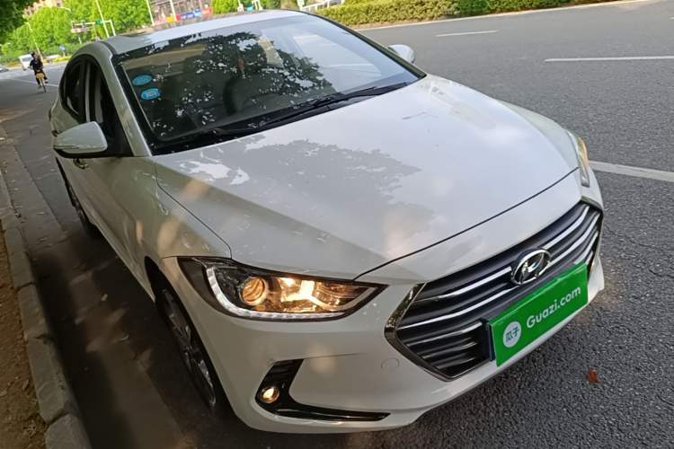 Used Hyundai Elantra (6th Generation / Lingdong) 2016 1.6L Automatic ZhiXuan – Elite Version Front Right 45 Deg