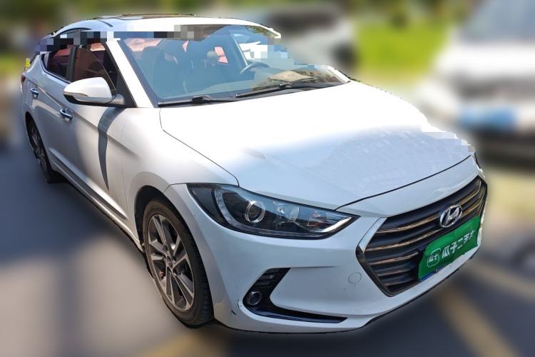 Used Hyundai Elantra (6th Generation / Lingdong) 2016 1.6L Automatic ZhiXuan – Elite Version Front Right 45 Deg