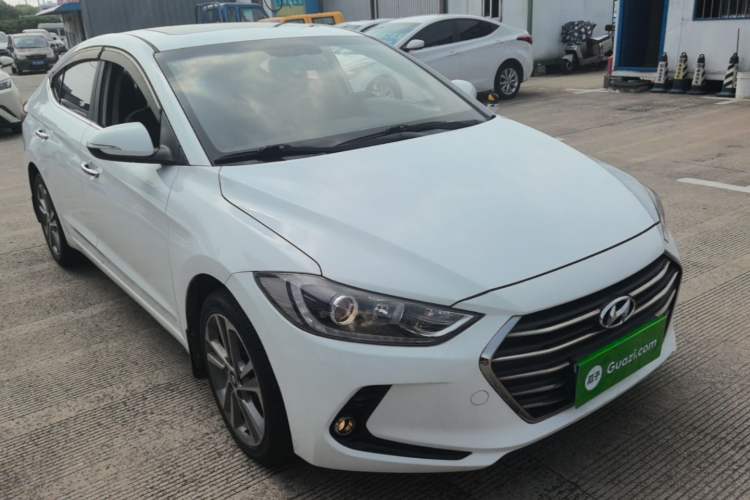 Used Hyundai Elantra (6th Generation / Lingdong) 2016 1.6L Automatic ZhiXuan – Elite Version Front Right 45 Deg
