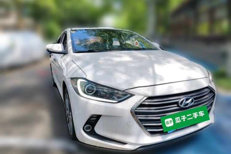 Used Hyundai Elantra (6th Generation / Lingdong) 2016 1.6L Automatic ZhiXuan – Elite Version Front Right 45 Deg