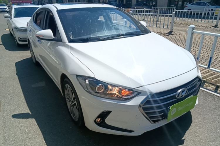 Used Hyundai Elantra (6th Generation / Lingdong) 2016 1.6L Automatic ZhiXuan – Elite Version Front Right 45 Deg