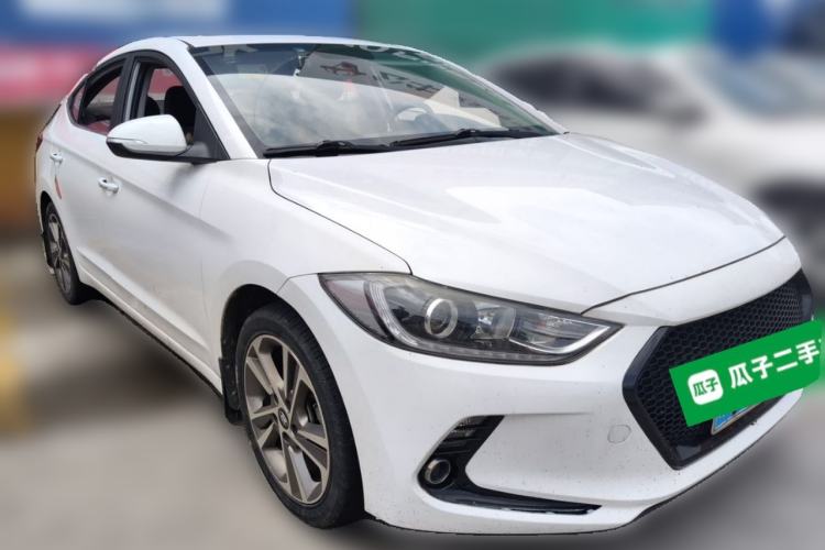 Used Hyundai Elantra (6th Generation / Lingdong) 2016 1.6L Automatic ZhiXuan – Elite Version Front Right 45 Deg