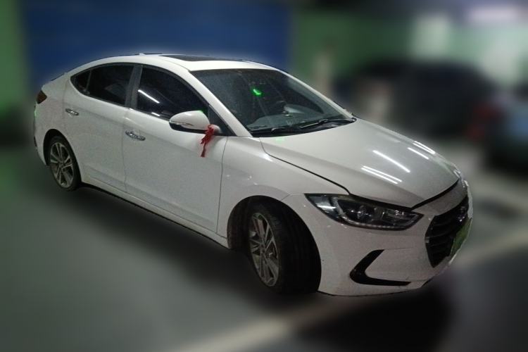Used Hyundai Elantra (6th Generation / Lingdong) 2016 1.6L Automatic ZhiXuan – Elite Version Front Right 45 Deg