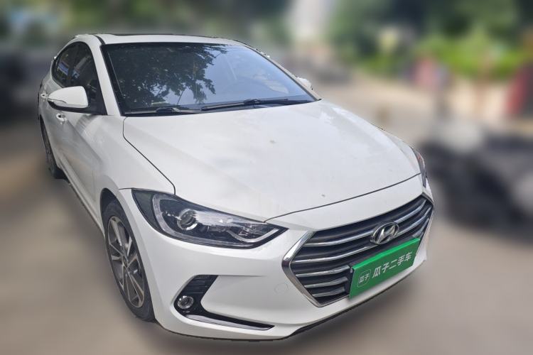 Used Hyundai Elantra (6th Generation / Lingdong) 2016 1.6L Automatic ZhiXuan – Elite Version Front Right 45 Deg