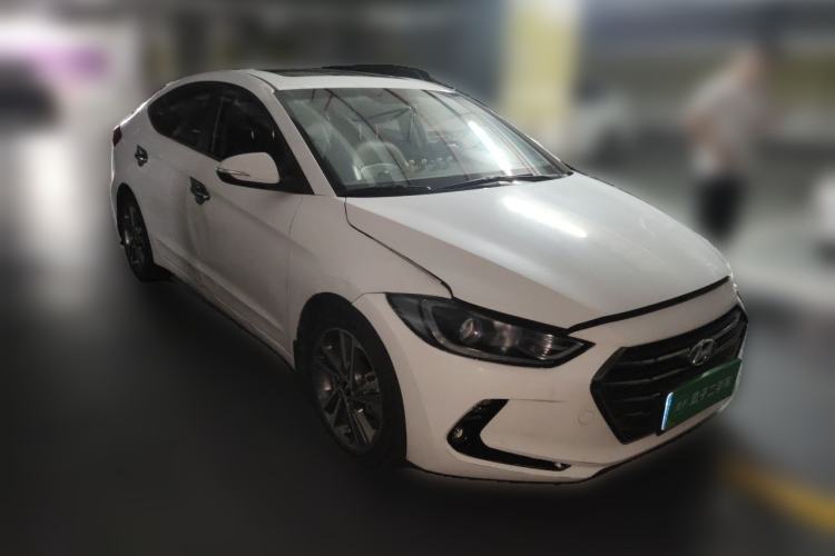 Used Hyundai Elantra (6th Generation / Lingdong) 2016 1.6L Automatic ZhiXuan – Elite Version Front Right 45 Deg