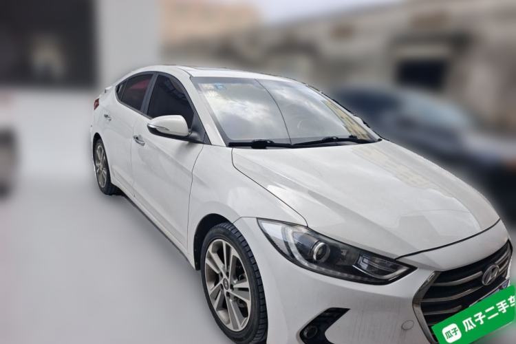 Used Hyundai Elantra (6th Generation / Lingdong) 2016 1.6L Automatic ZhiXuan – Elite Version Front Right 45 Deg
