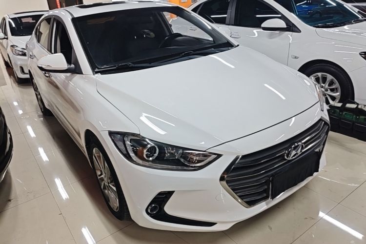 Used Hyundai Elantra (6th Generation / Lingdong) 2016 1.6L Automatic ZhiXuan – Elite Version Front Right 45 Deg