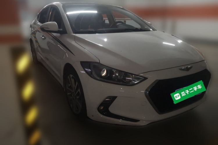 Used Hyundai Elantra (6th Generation / Lingdong) 2016 1.6L Automatic ZhiXuan – Elite Version Front Right 45 Deg