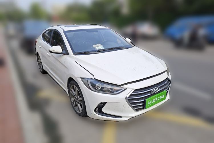 Used Hyundai Elantra (6th Generation / Lingdong) 2016 1.6L Automatic ZhiXuan – Elite Version Front Right 45 Deg