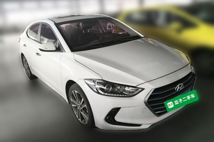 Used Hyundai Elantra (6th Generation / Lingdong) 2016 1.6L Automatic ZhiXuan – Elite Version Front Right 45 Deg