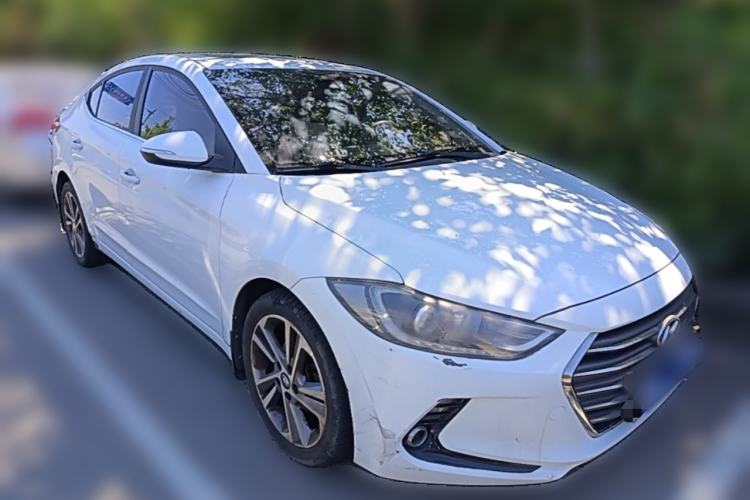 Used Hyundai Elantra (6th Generation / Lingdong) 2016 1.6L Automatic ZhiXuan – Elite Version Front Right 45 Deg