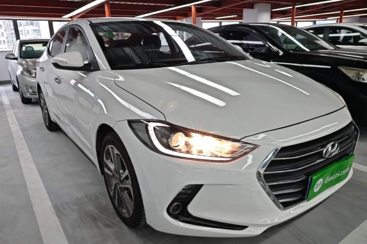 Used Hyundai Elantra (6th Generation / Lingdong) 2016 1.6L Automatic ZhiXuan – Elite Version Front Right 45 Deg