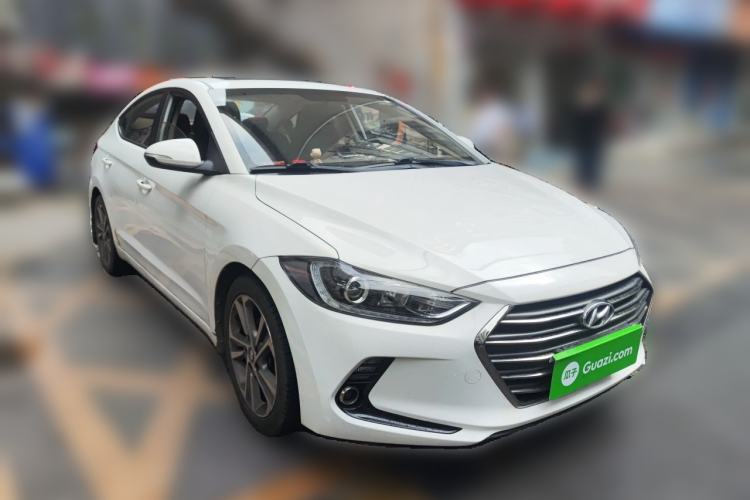 Used Hyundai Elantra (6th Generation / Lingdong) 2016 1.6L Automatic ZhiXuan – Elite Version Front Right 45 Deg