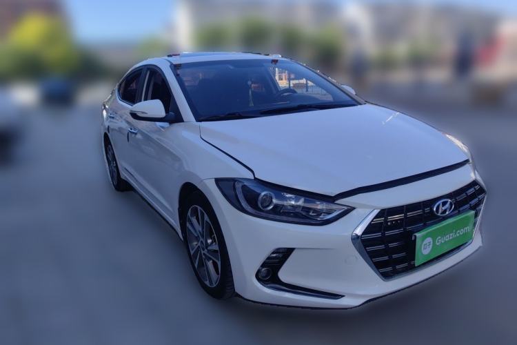 Used Hyundai Elantra (6th Generation / Lingdong) 2016 1.6L Automatic ZhiXuan – Elite Version Front Right 45 Deg