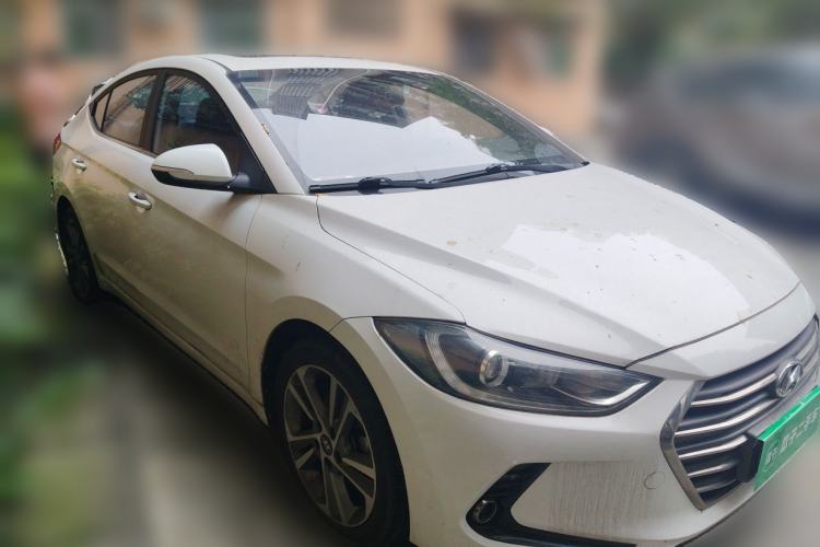 Used Hyundai Elantra (6th Generation / Lingdong) 2016 1.6L Automatic ZhiXuan – Elite Version Front Right 45 Deg