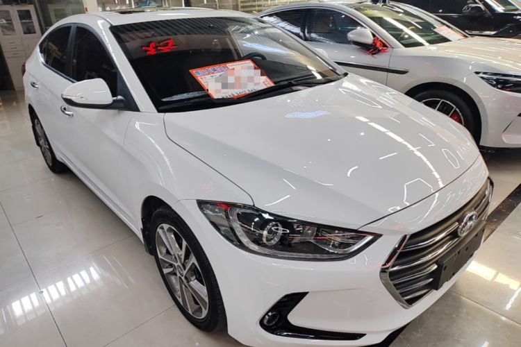 Used Hyundai Elantra (6th Generation / Lingdong) 2016 1.6L Automatic ZhiXuan – Elite Version Front Right 45 Deg