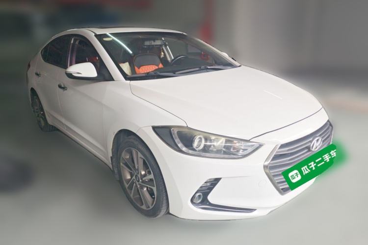 Used Hyundai Elantra (6th Generation / Lingdong) 2016 1.6L Automatic ZhiXuan – Elite Version Front Right 45 Deg