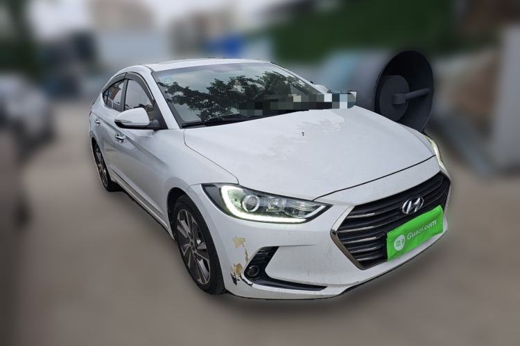 Used Hyundai Elantra (6th Generation / Lingdong) 2016 1.6L Automatic ZhiXuan – Elite Version Front Right 45 Deg