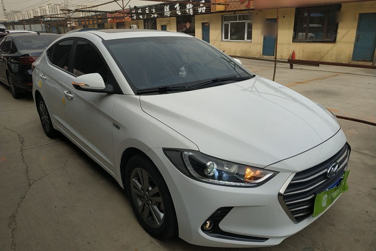 Used Hyundai Elantra (6th Generation / Lingdong) 2016 1.4T Dual-Clutch Xuan Dong · Dynamic Version Front Right 45 Deg