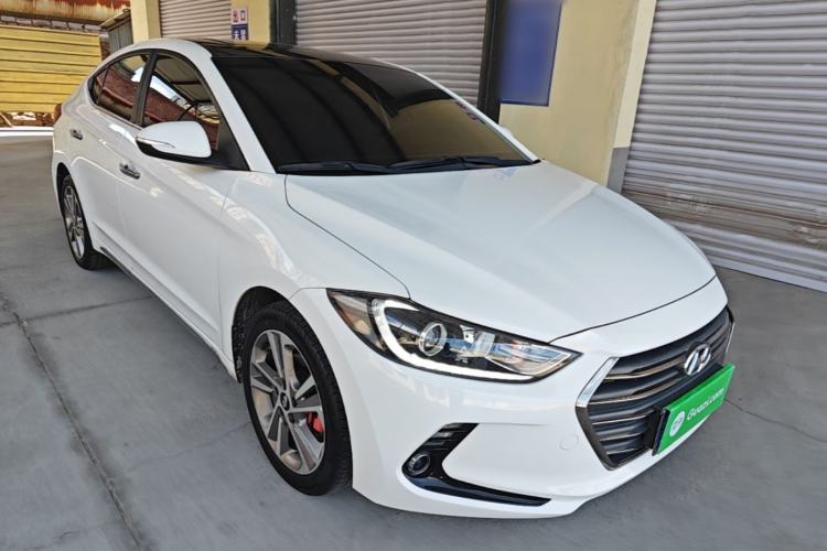 Used Hyundai Elantra (6th Generation / Lingdong) 2016 1.6L Automatic ZhiXuan – Elite Version Front Right 45 Deg