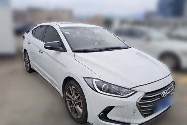 Used Hyundai Elantra (6th Generation / Lingdong) 2016 1.6L Automatic ZhiXuan – Elite Version Front Right 45 Deg