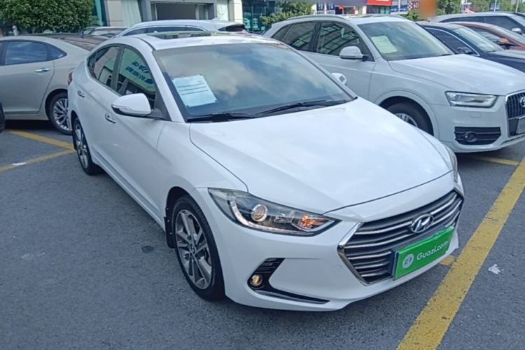 Used Hyundai Elantra (6th Generation / Lingdong) 2016 1.6L Automatic ZhiXuan – Elite Version Front Right 45 Deg