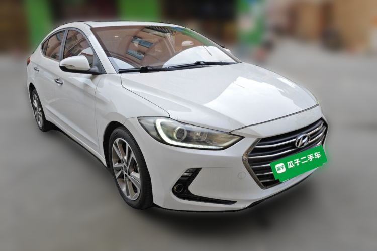 Used Hyundai Elantra (6th Generation / Lingdong) 2016 1.6L Automatic ZhiXuan – Elite Version Front Right 45 Deg