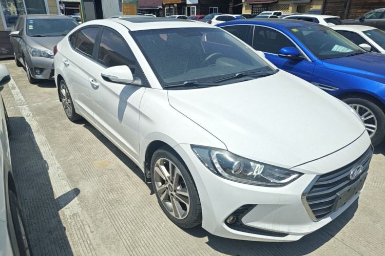 Used Hyundai Elantra (6th Generation / Lingdong) 2016 1.6L Automatic ZhiXuan – Elite Version Front Right 45 Deg